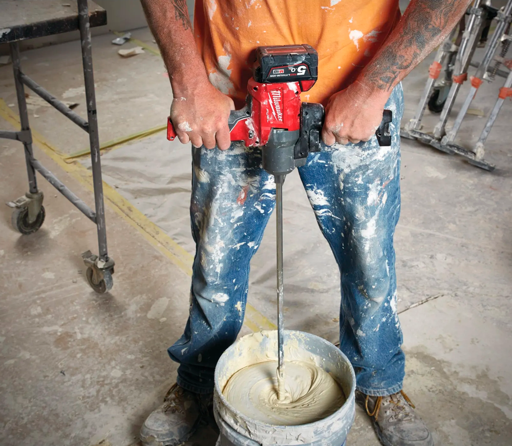 Mașină de amestecat mortar cu acumulator (fără bat) MILWAUKEE FPM-0X 18V-9