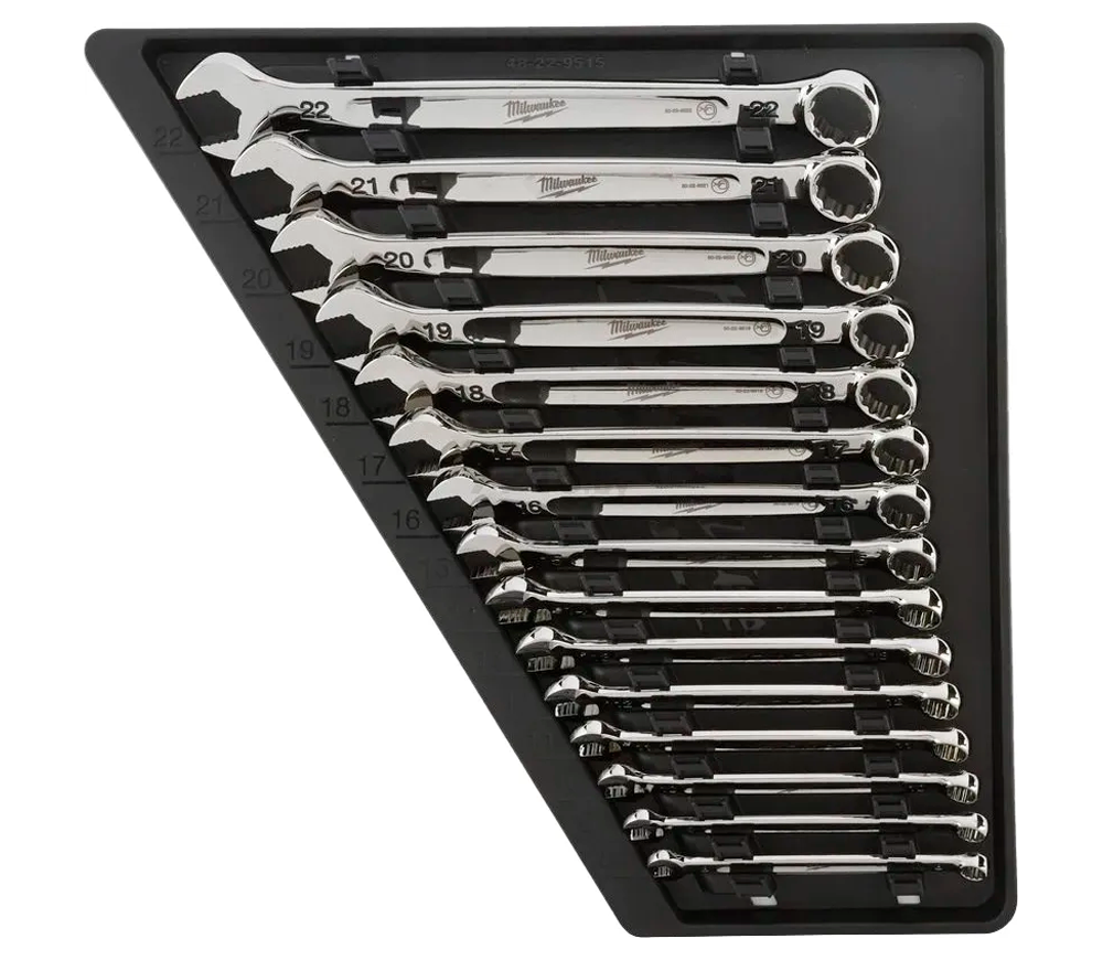 Set de 15 chei combinate Milwaukee Maxbite 8-22mm