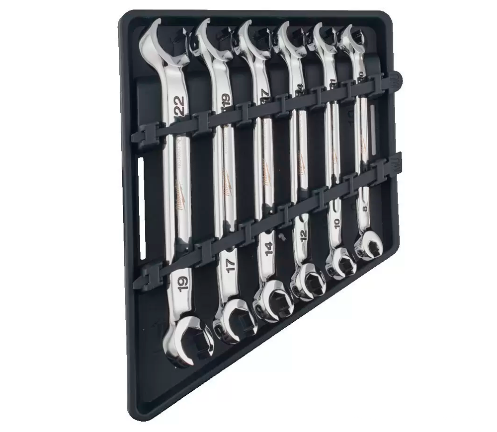 Set cheie semideschise MILWAUKEE Flare Nut Spanner 8-22mm