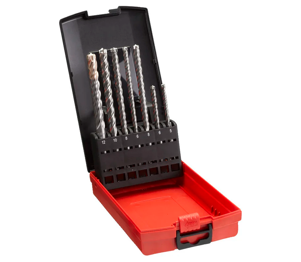 Set burghiuri pe beton MILWAUKEE MX4 5-12mm x 115-165mm