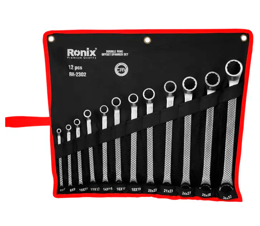 Set de chei inelare RONIX RH-2302 6-32mm