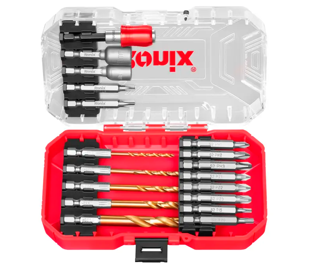 Set biți RONIX RH-5453 PH/PZ/TX 50mm