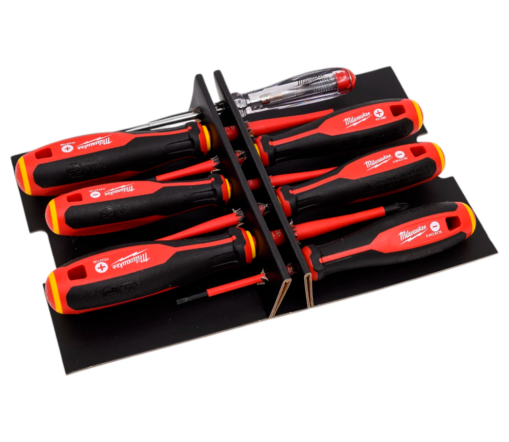 Set de șurubelnițe de electrician 7 buc MILWAUKEE VDE Tri-Lobe