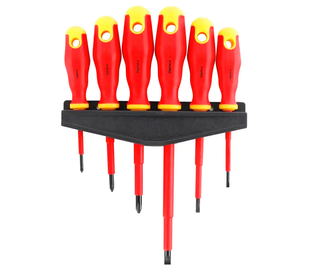 Set de șurubelnițe de electrician 6 buc RONIX VDE RH-2724