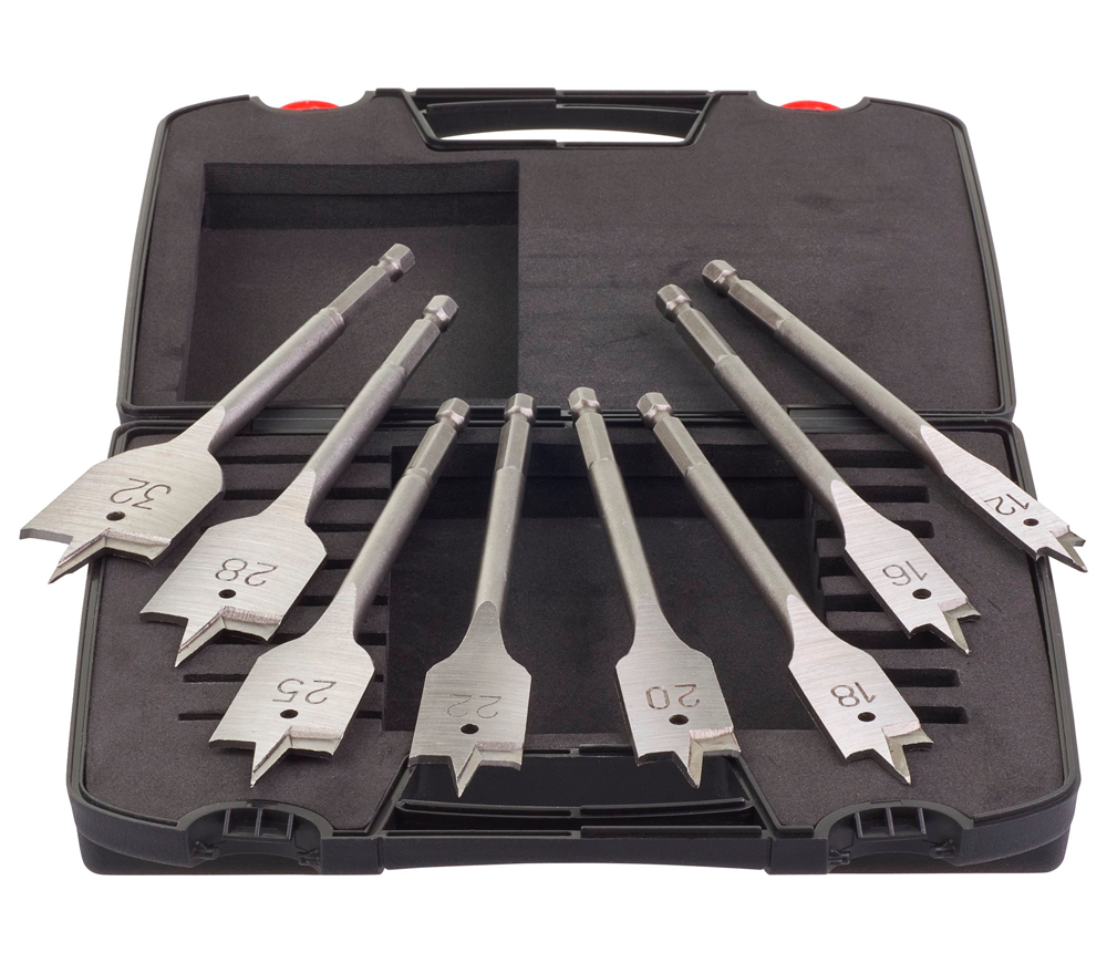 Set de burghie plate MILWAUKEE Shockwave FB Set 13-32mm Oțel