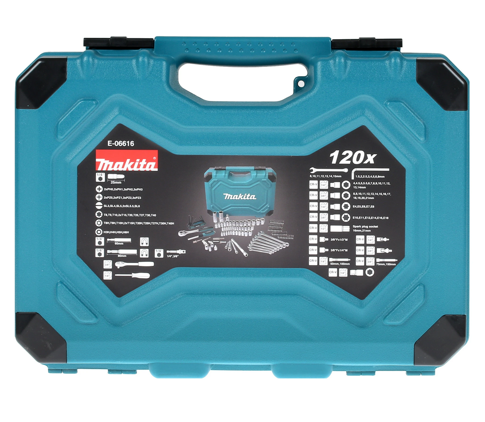 Set scule manuale MAKITA E-06616 120unit.-4