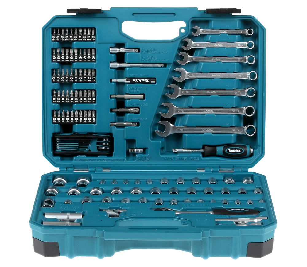 Set scule manuale MAKITA E-06616 120unit.