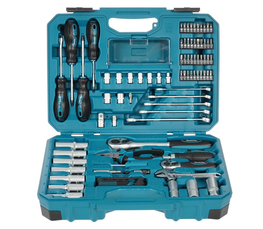 Set scule manuale MAKITA E-08458 87unit.