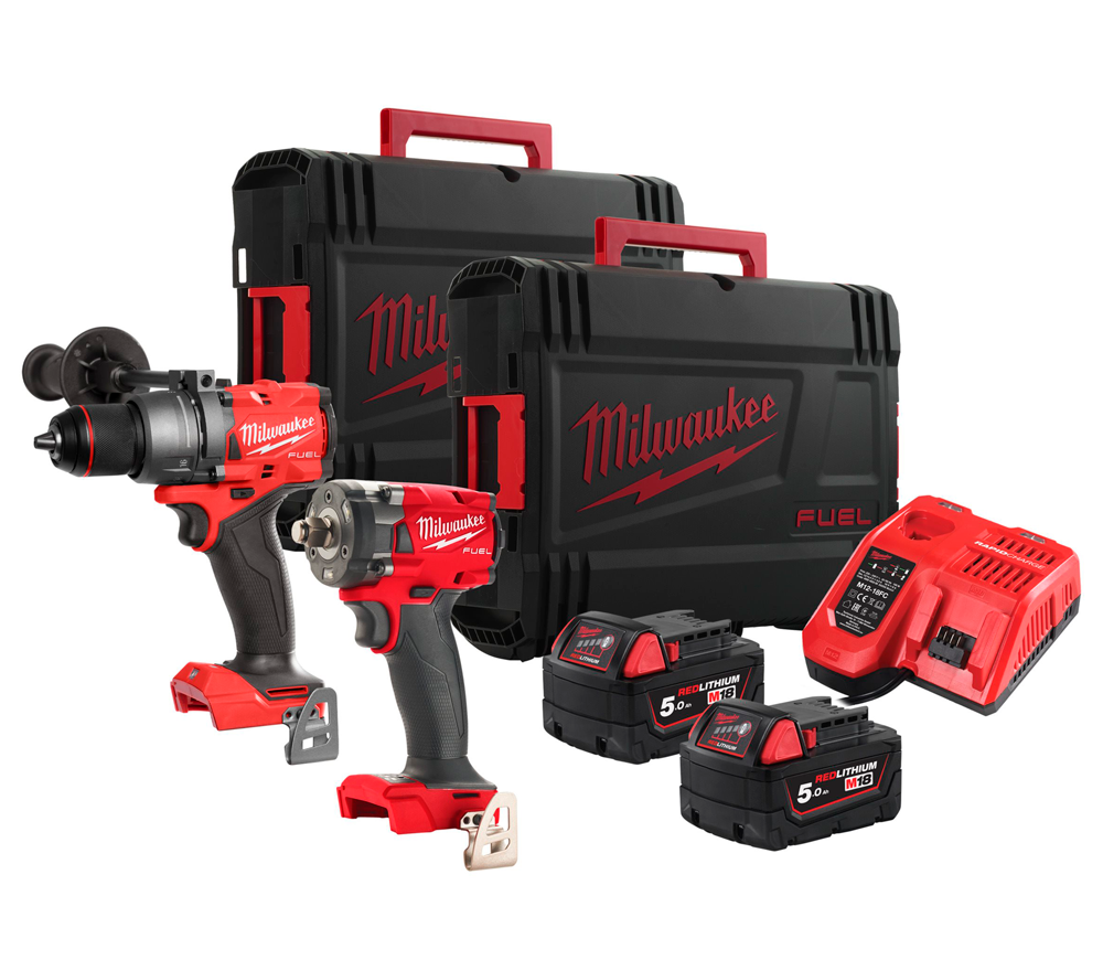 Набор аккумуляторных инструментов MILWAUKEE M18 FPP2B3-502XEU