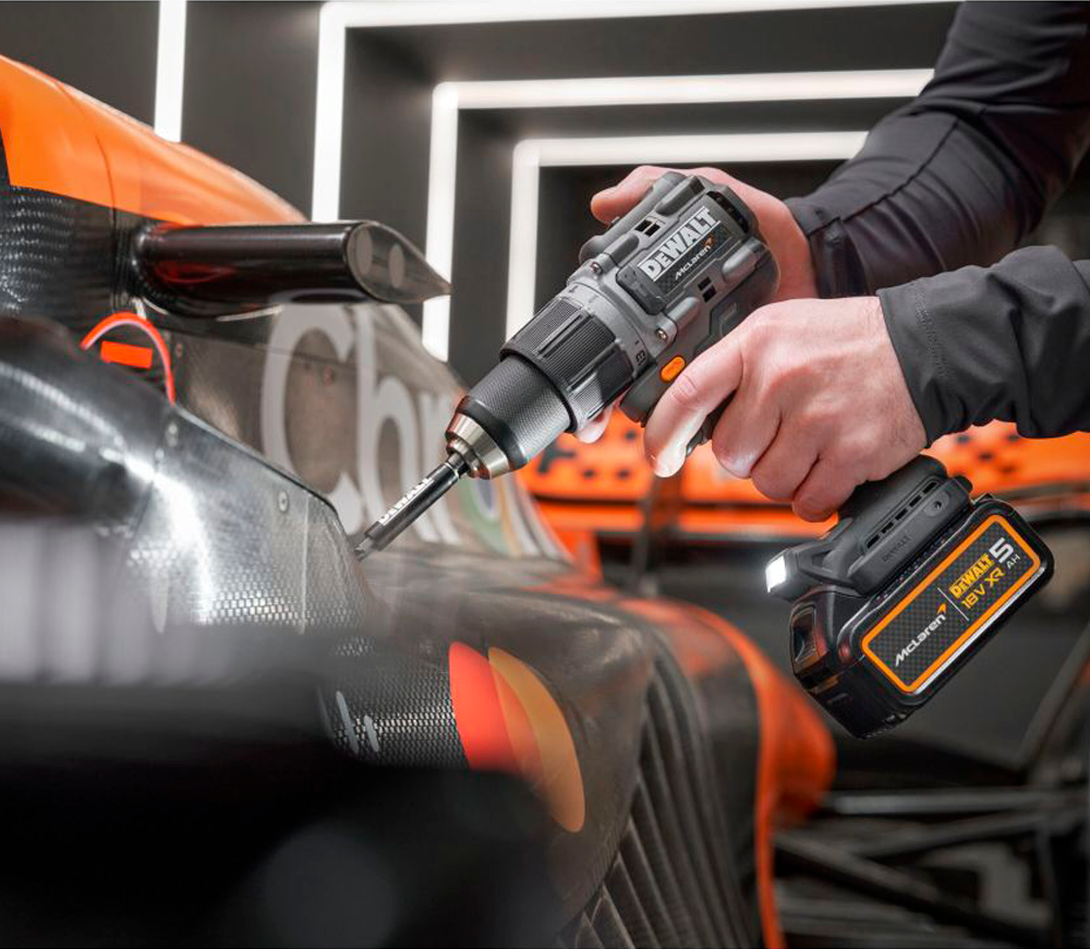 Набор аккумуляторных инструментов DEWALT McLaren F1 Team DCK200MM2T-QW-9