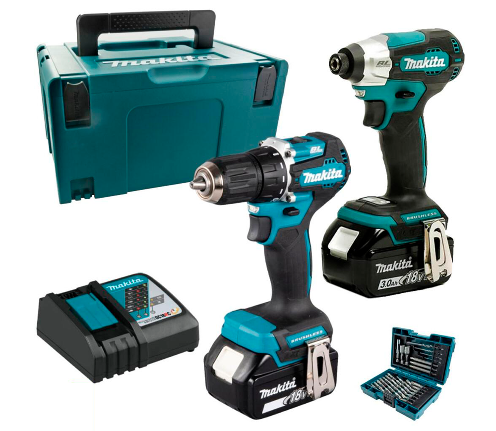 Set de unelte cu acumulator MAKITA DLX2423JX4