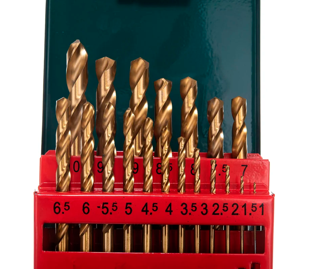 Set burghiuri pe metal METABO 627156000 1-10mm HSS-TIN-3