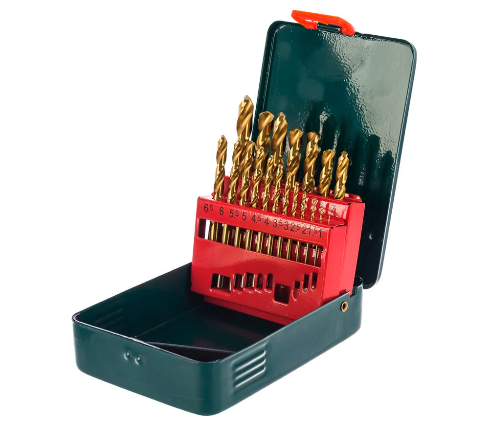 Set burghiuri pe metal METABO 627156000 1-10mm HSS-TIN