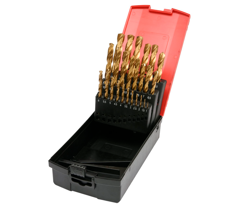 Set burghiuri pe metal YATO YT44676 1-13mm HSS-TIN