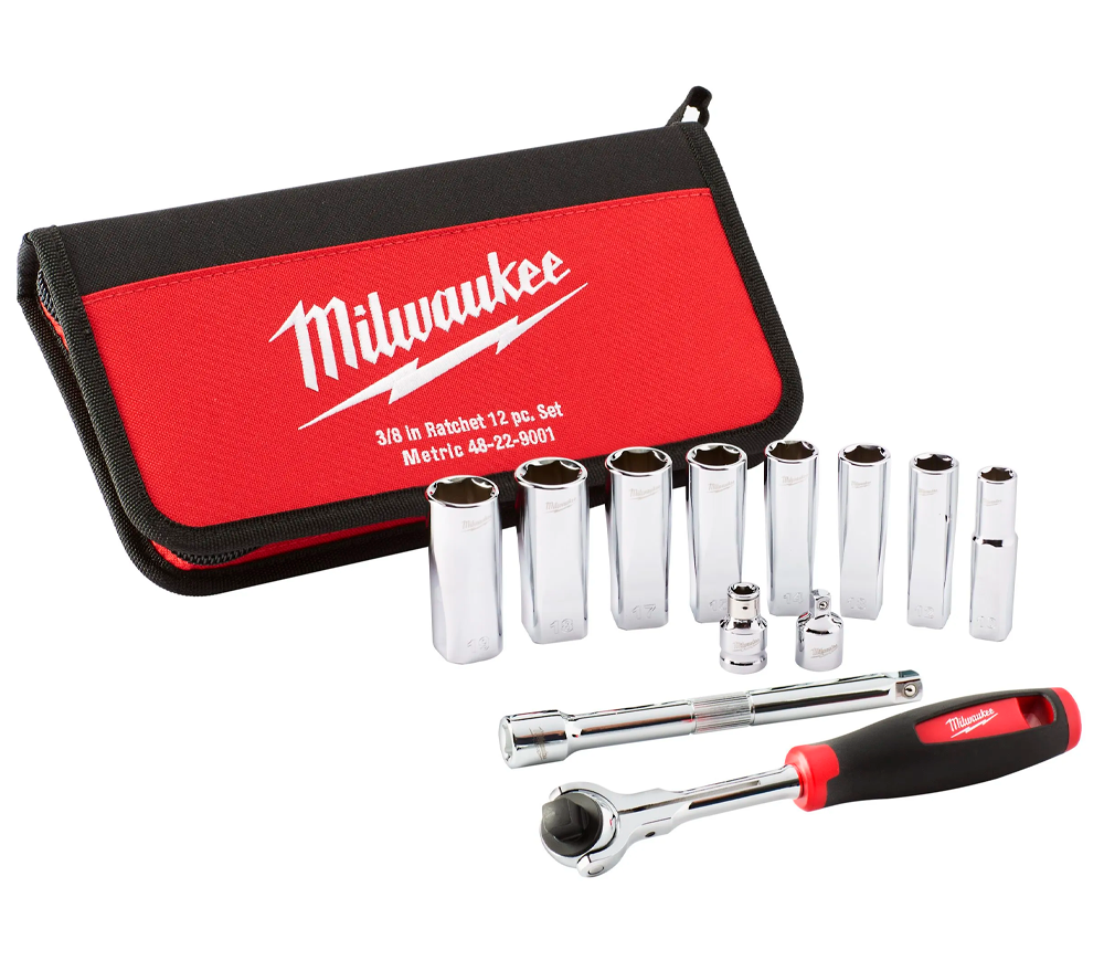 Set duze tubulare MILWAUKEE Tradesman 10-19 mm