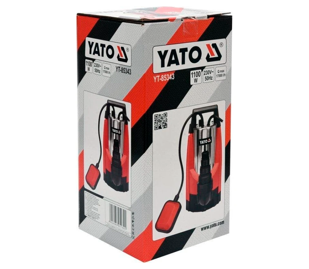 Pompă de drenaj YATO YT85343 1100w 17000l/h-3