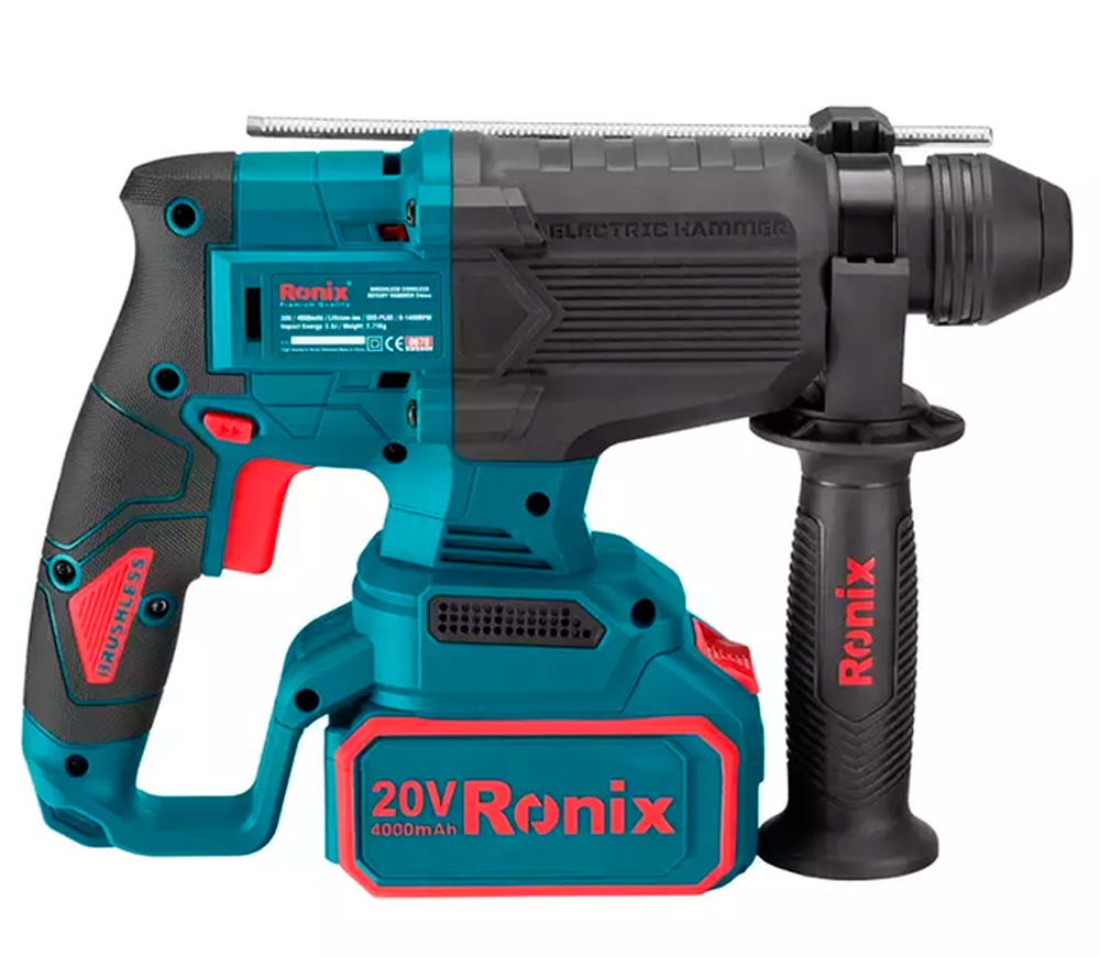 Ciocan rotopercutor cu acumulator RONIX 8678 2.5J 20V 4Ah-3