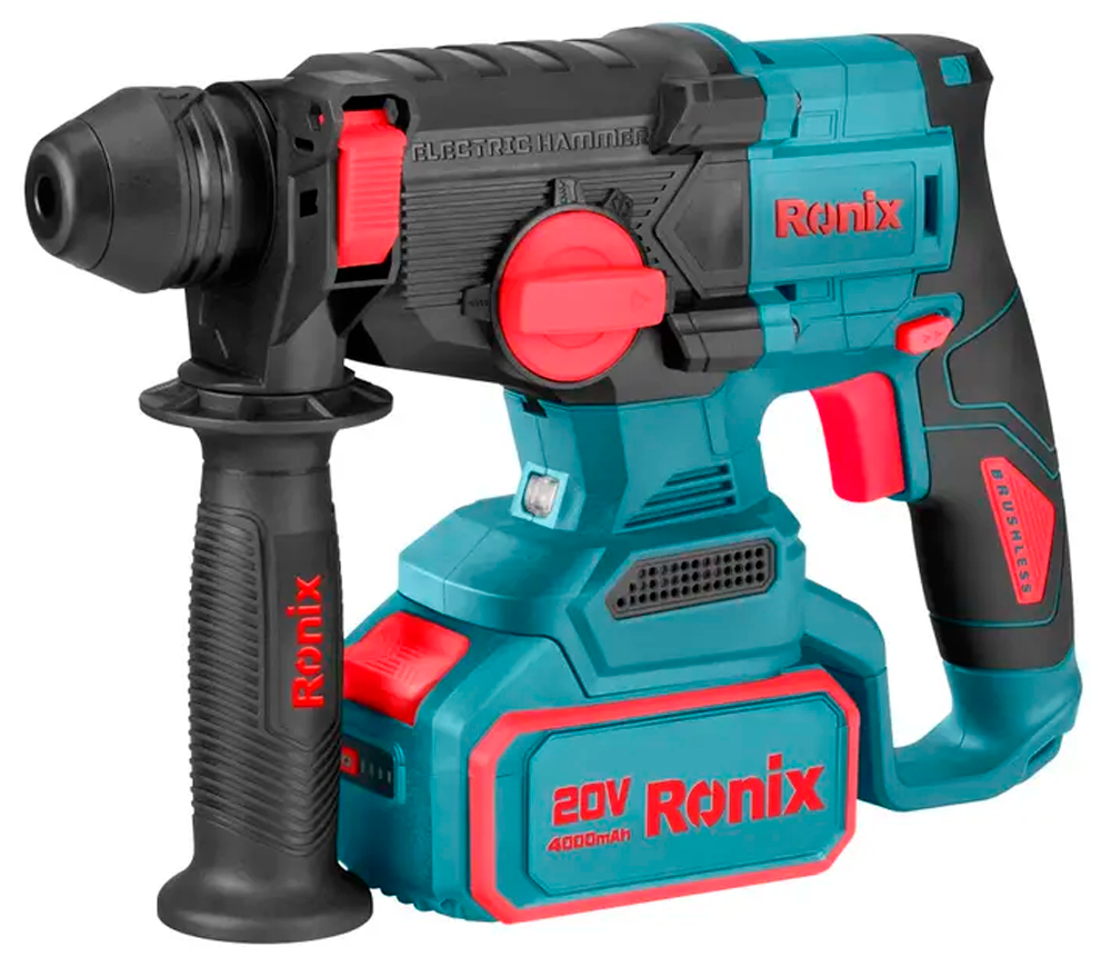 Ciocan rotopercutor cu acumulator RONIX 8678 2.5J 20V 4Ah