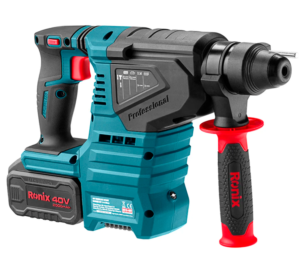Перфоратор аккумуляторный  8910-40V 2.4Дж 40В 2Ач-2