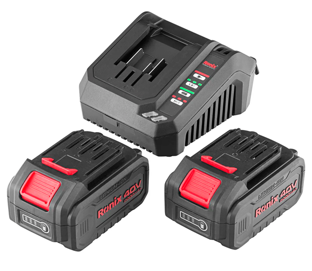 Перфоратор аккумуляторный  8910-40V 2.4Дж 40В 2Ач-11