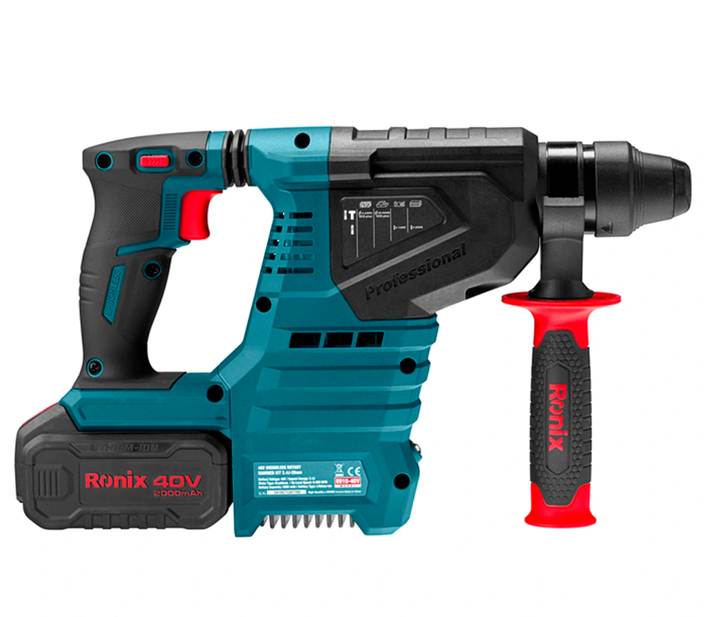 Перфоратор аккумуляторный  8910-40V 2.4Дж 40В 2Ач-4