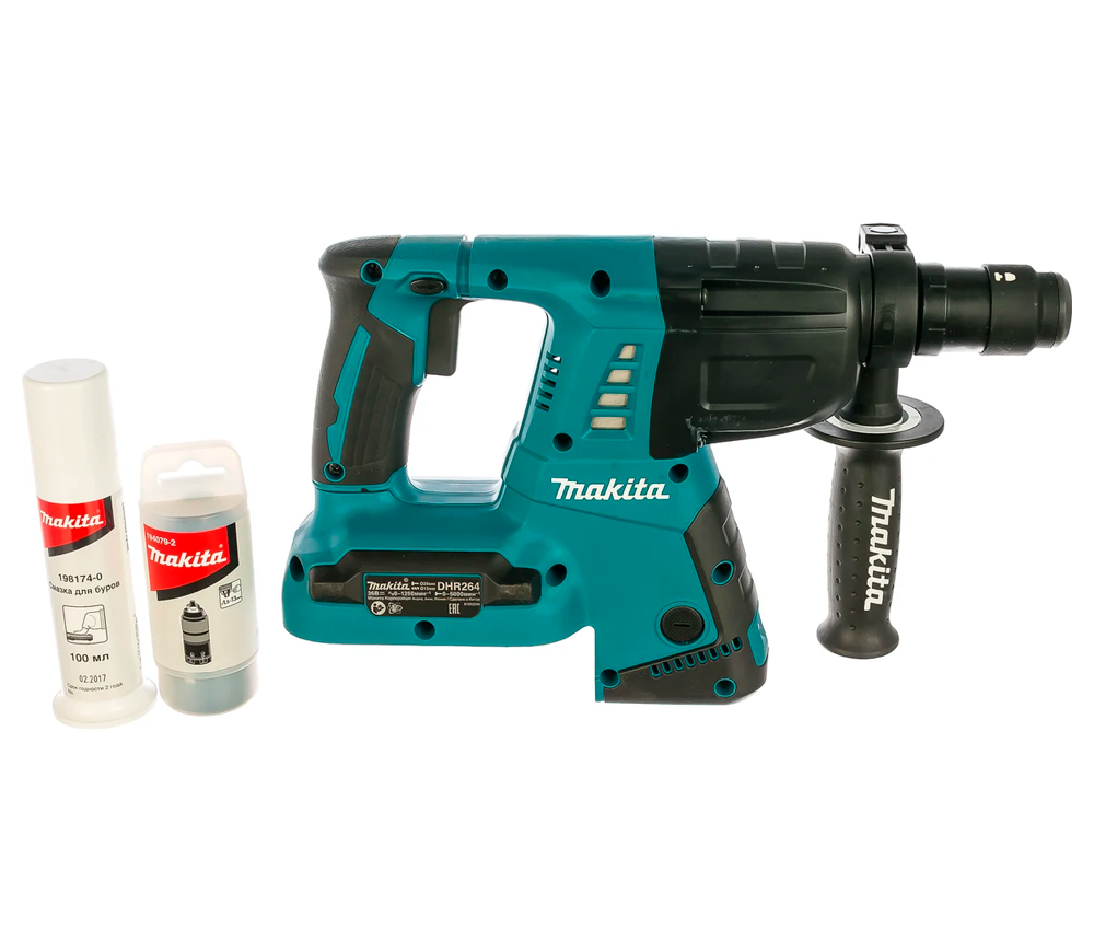 Перфоратор аккумуляторный (без АКБ) MAKITA DHR264Z 2.5Дж 2x18В-2