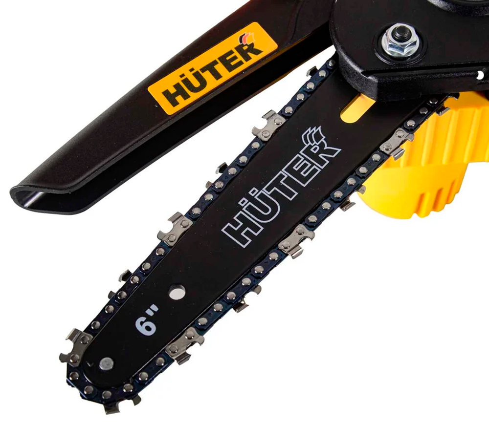 Цепная пила аккумуляторная HUTER ELS-2-Li-6K 150мм 20В 2Ач-2