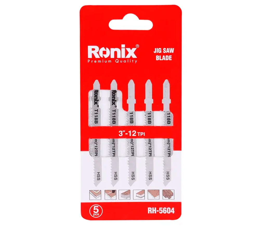 Set lame ferestrău pendular RONIX RH-5604 100mm Metal