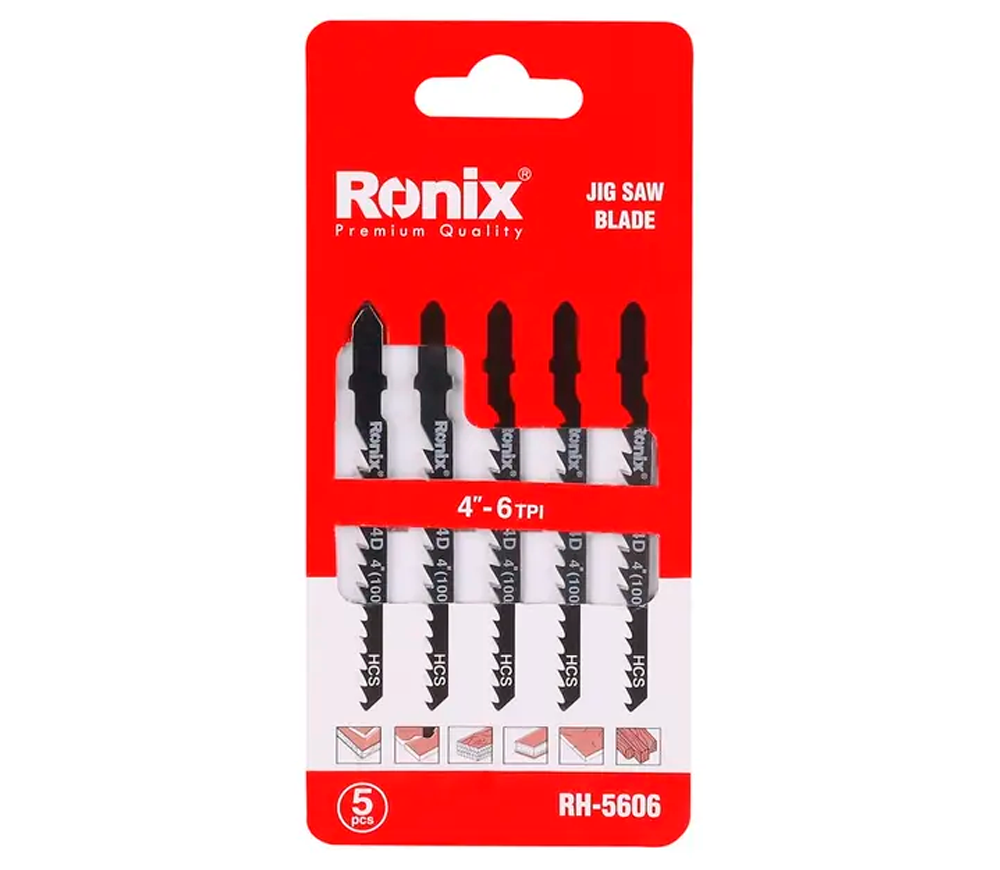 Set lame ferestrău pendular RONIX RH-5606 100mm Lemn
