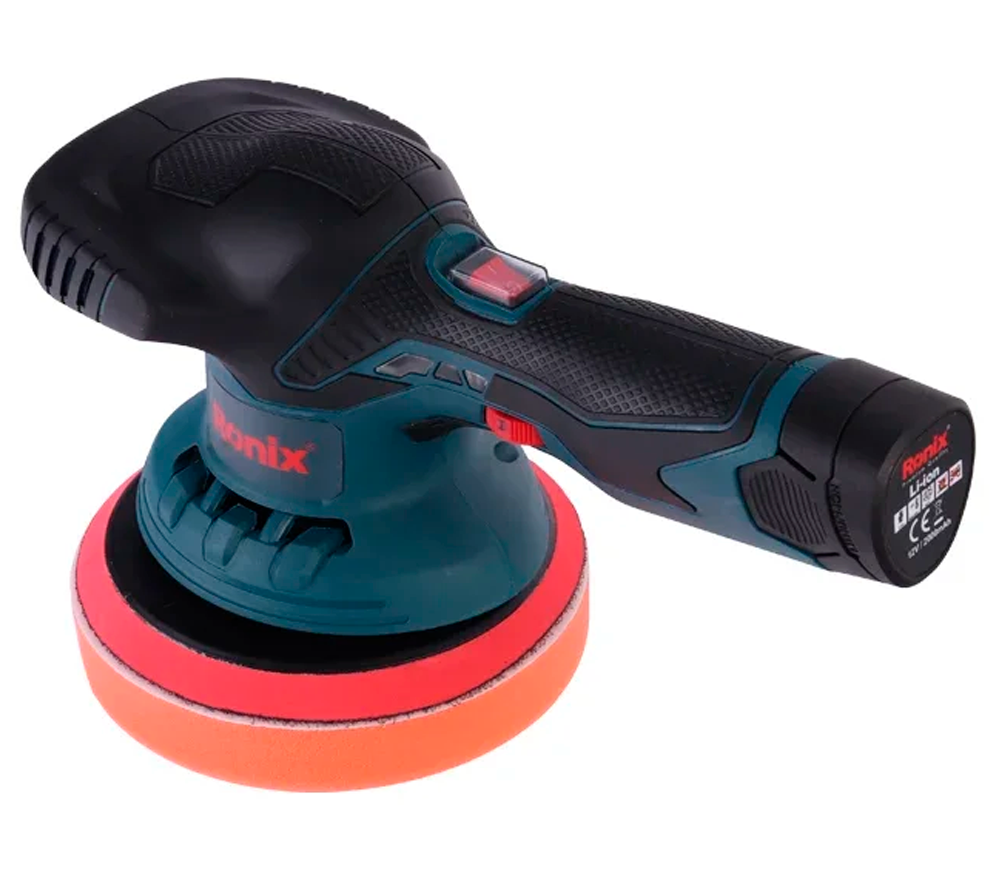 Mașină de polișat fără fir RONIX 8309 150mm 12V 2Ah-2