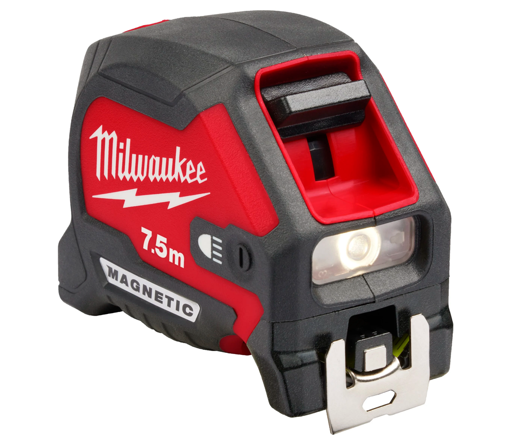 Ruletă MILWAUKEE LED Magnetic 7.5m
