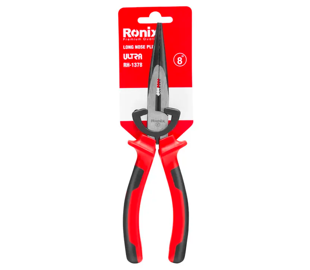 Clești cu falci drepte alungite RONIX RH-1378 200mm-6