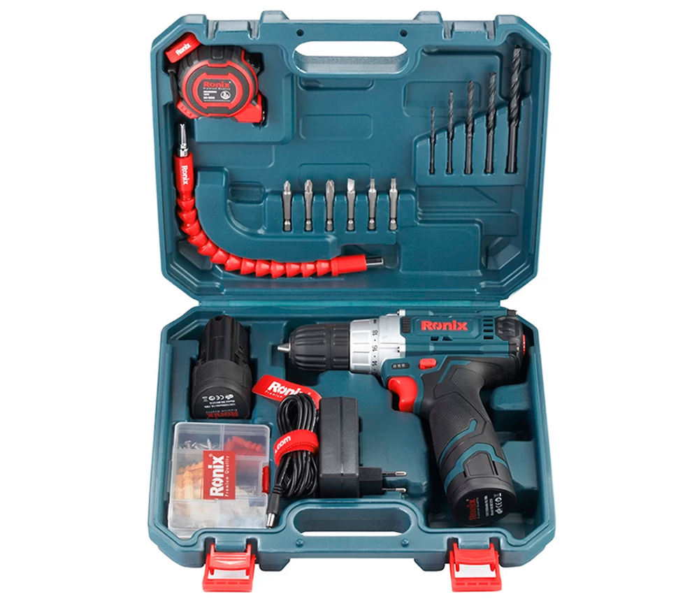 Mașină de înșurubat cu acumulator RONIX RS-8613 12V 1.5Ah-2
