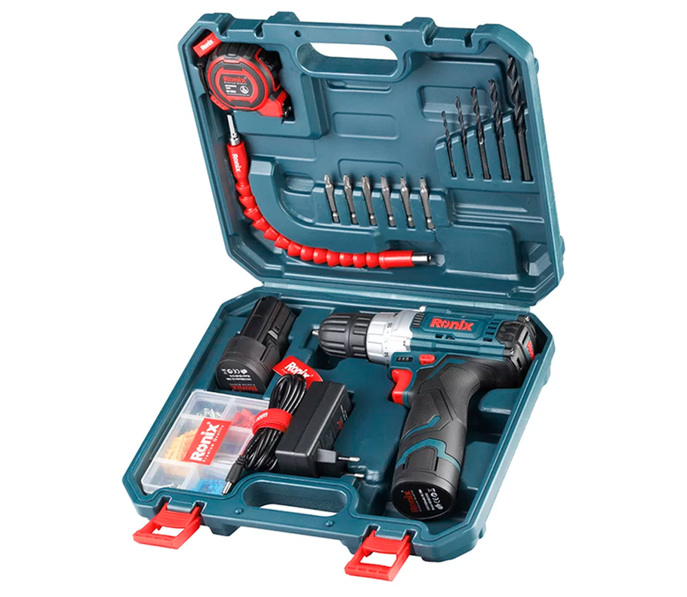 Mașină de înșurubat cu acumulator RONIX RS-8613 12V 1.5Ah