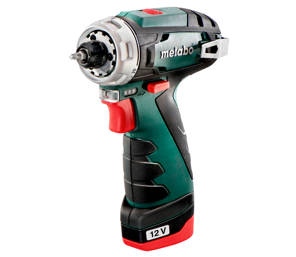 Mașină de înșurubat cu acumulator METABO PowerMaxx BS Basic Workshop 12V 2Ah-5