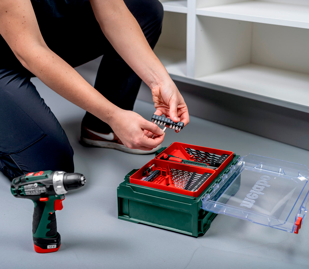 Mașină de înșurubat cu acumulator METABO PowerMaxx BS Basic Workshop 12V 2Ah-7