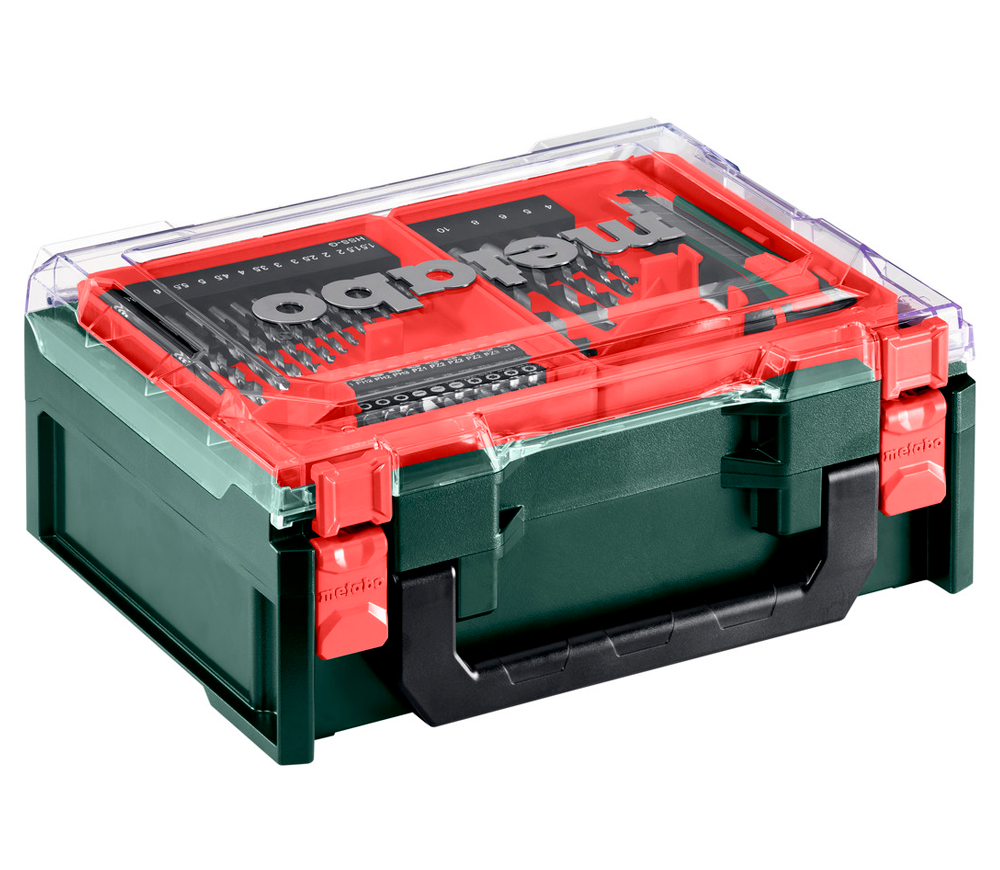 Mașină de înșurubat cu percuție cu acum. METABO PowerMaxx SB Basic Set 12V 2Ah-4