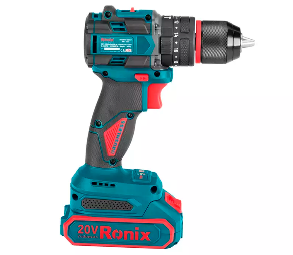 Masina de înșurubat cu percuție RONIX 8670 20V 2Ah-3