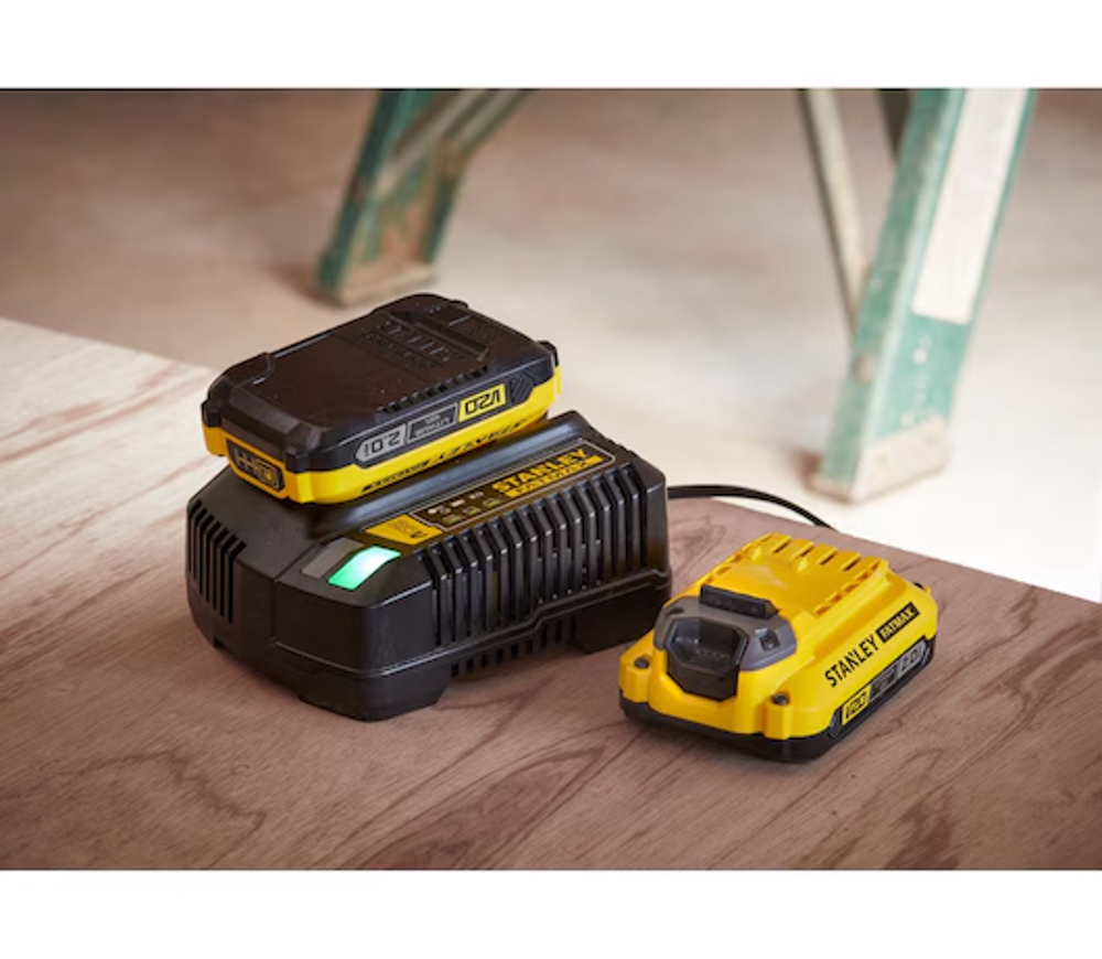 Mașină de înșurubat cu percuție cu acum. STANLEY SFMCD715D2K-QW 18V 2Ah-5
