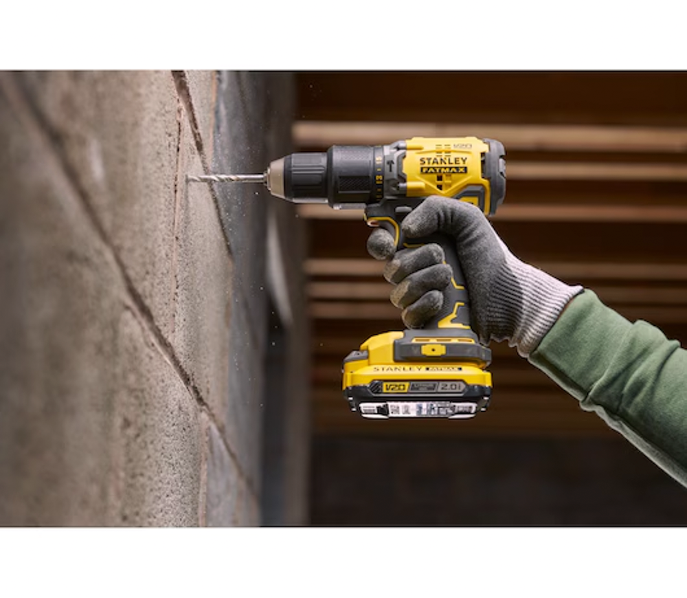 Mașină de înșurubat cu percuție cu acum. STANLEY SFMCD715D2K-QW 18V 2Ah-7