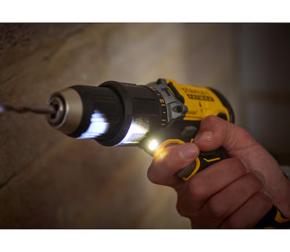 Mașină de înșurubat cu percuție cu acum. STANLEY SFMCD715D2K-QW 18V 2Ah-8