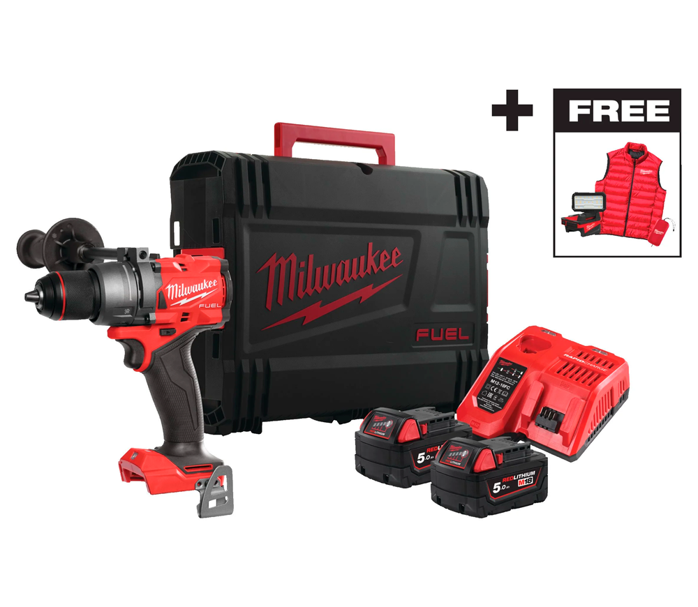 Mașină de înșurubat cu percuție cu acum. MILWAUKEE M18 FPD3MC-502X 18V 5Ah