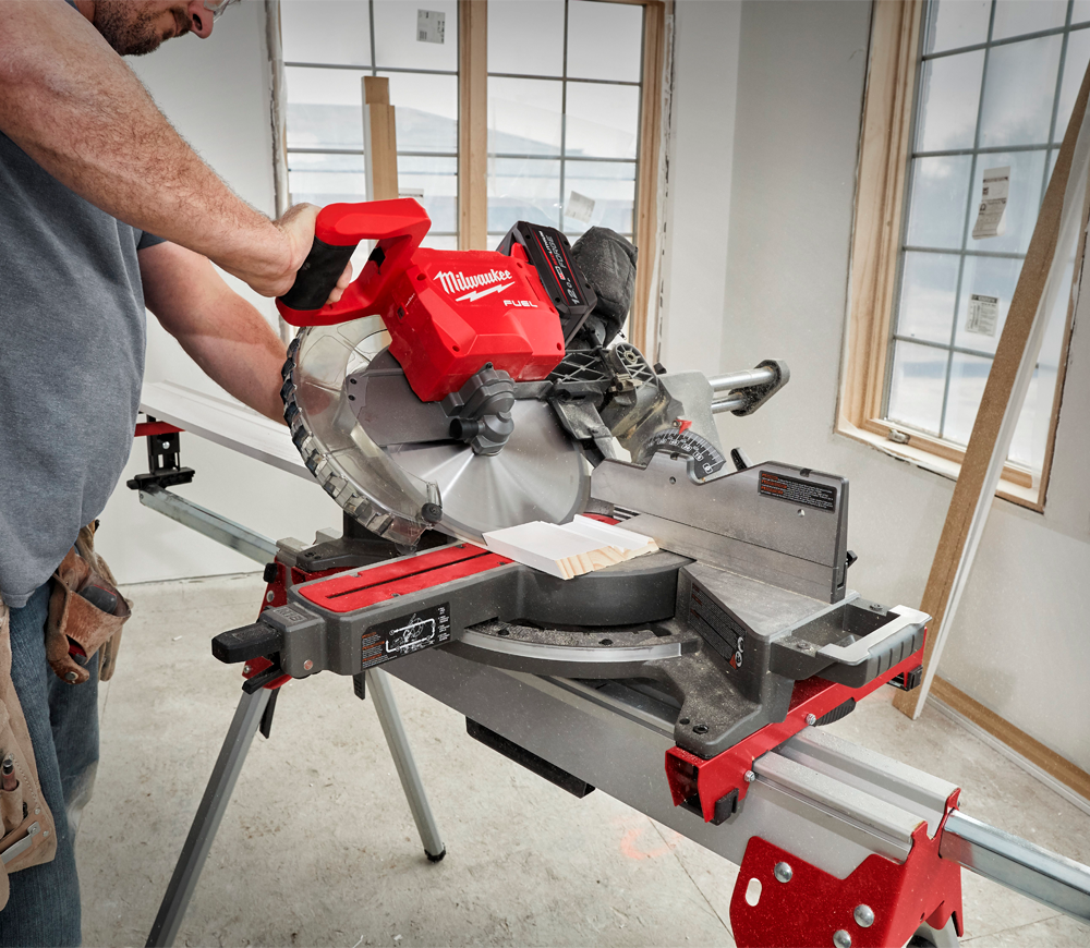 Fierăstrău  circular staționar cu acum 18V 12Ah MILWAUKEE M18 FMS305-121 305mm-7