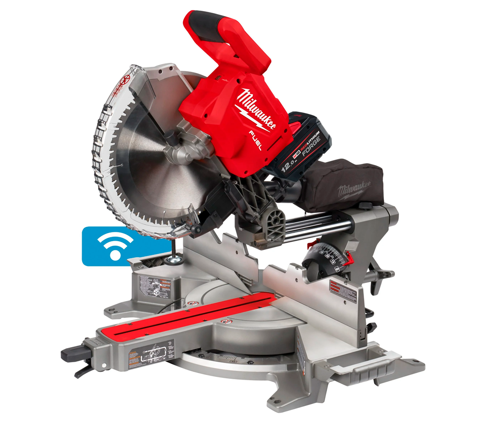 Fierăstrău  circular staționar cu acum 18V 12Ah MILWAUKEE M18 FMS305-121 305mm