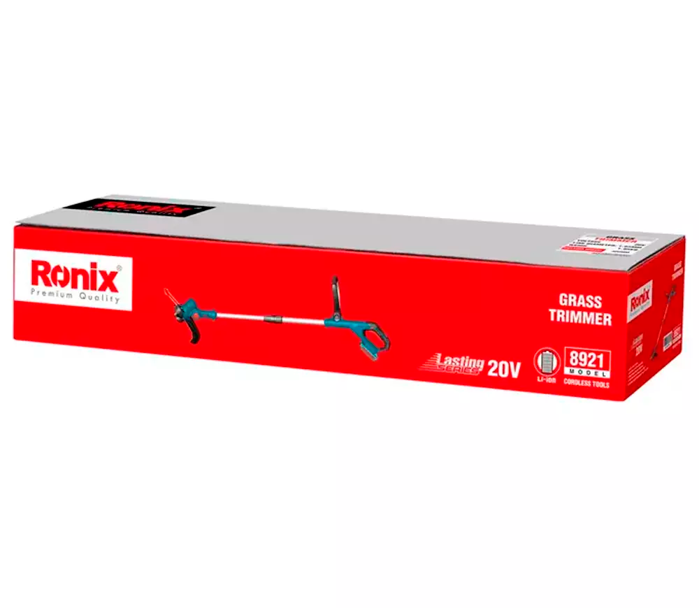 Trimmer cu acumulator RONIX 8921A 20V 2Ah-8