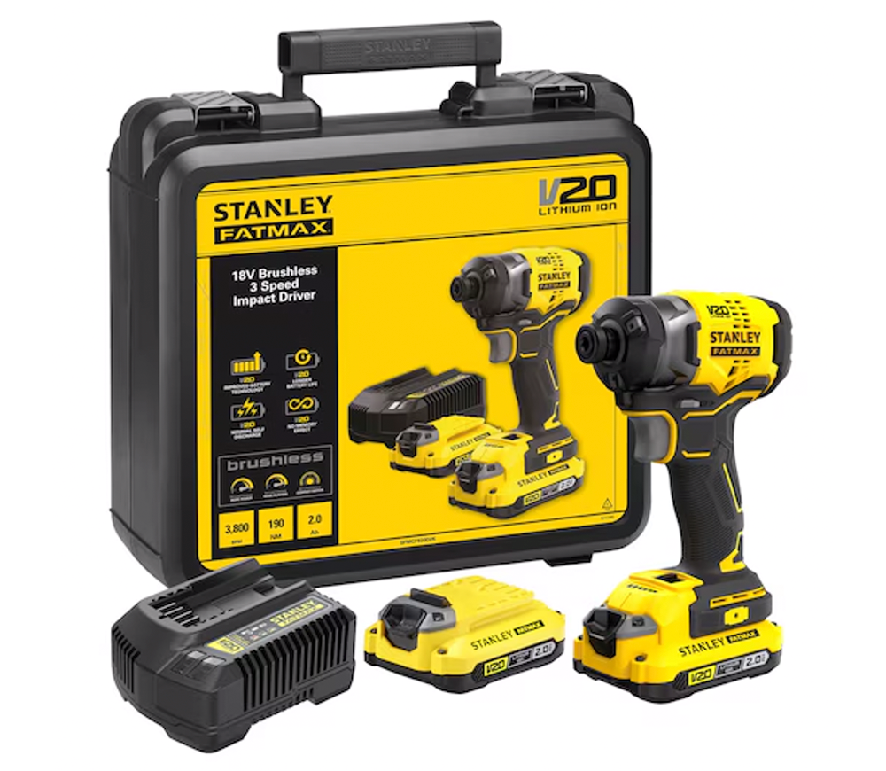 Șurubelnița cu acumulator сu impact STANLEY SFMCF820D2K-QW 18V 2Ah