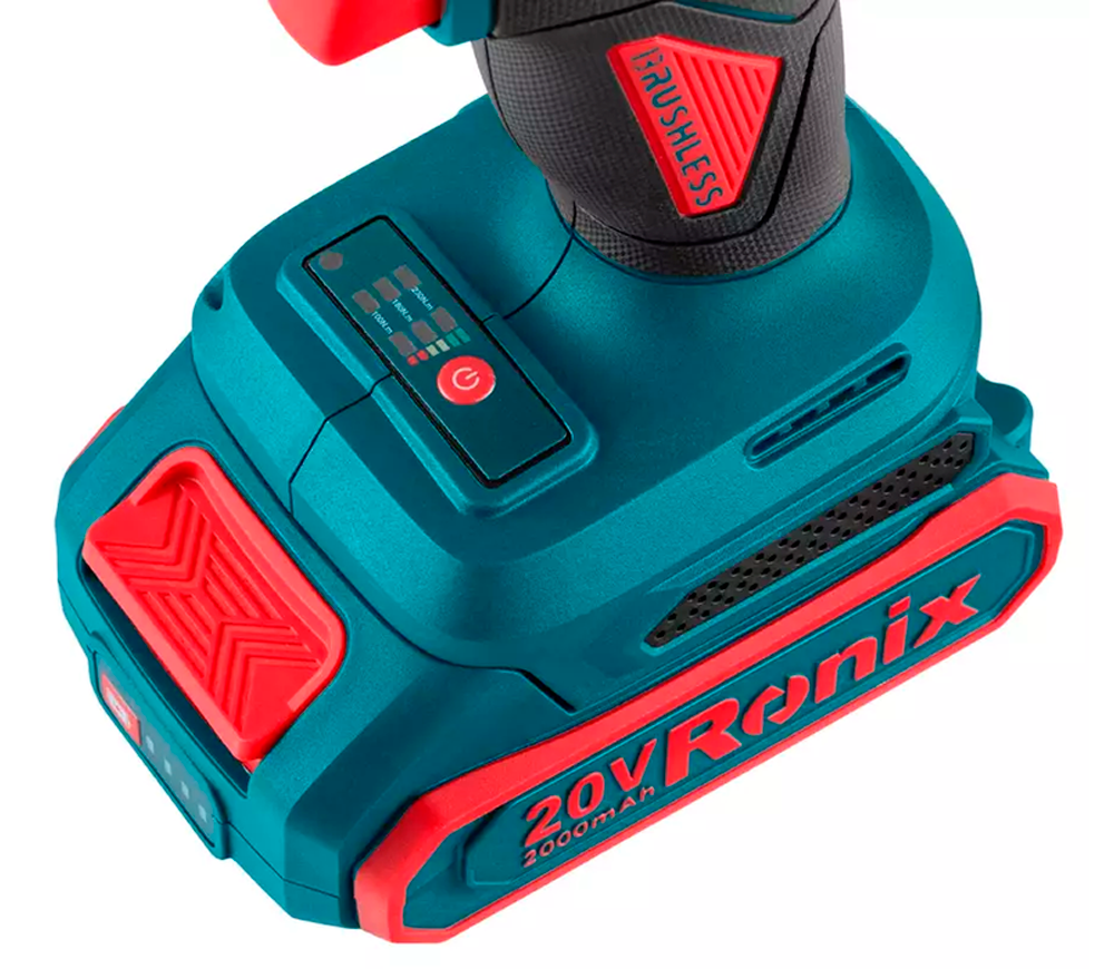 Șurubelnița cu acumulator RONIX 8671 20V 2Ah-8