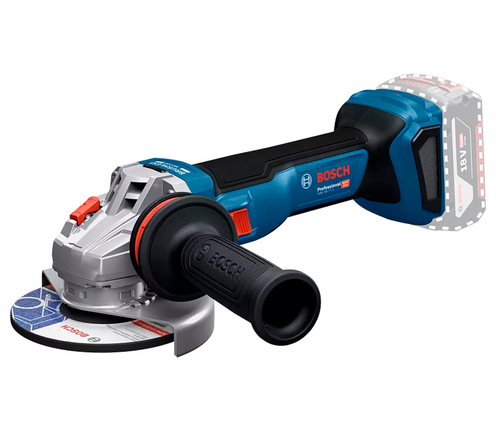 Polizor unghiular cu acumulator (fără bat) BOSCH GWS 18V-11 S 125mm 18V-2