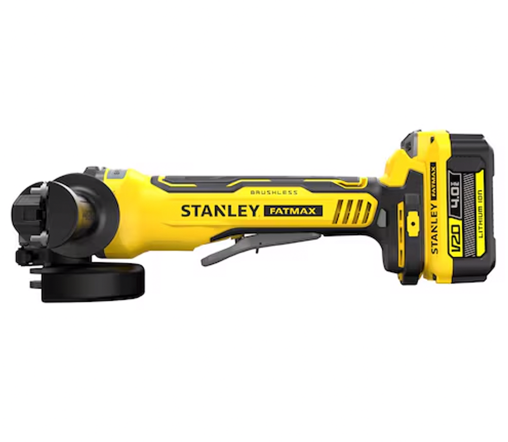 Угловая шлифмашина аккумуляторная STANLEY SFMCG700M2K-QW 125мм 18В 4Ач-4