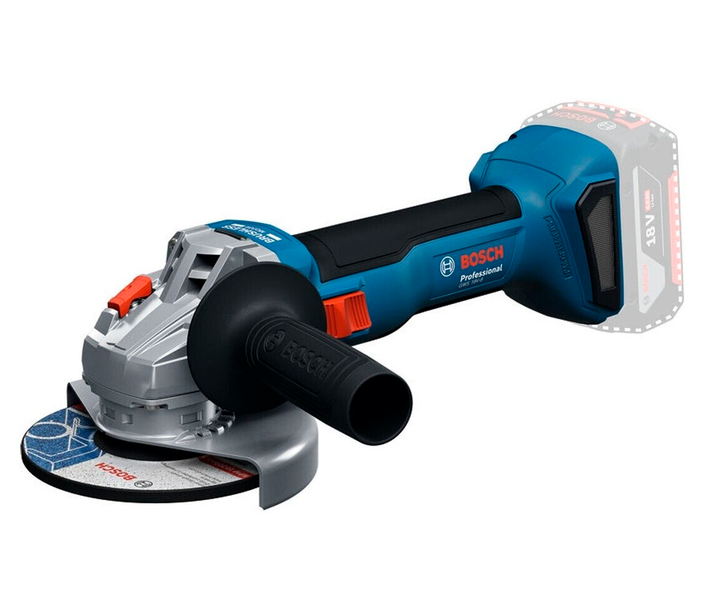 Polizor unghiular cu acumulator (fără bat) BOSCH GWS 18V-8 125mm 18V-3